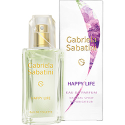 Perfume Happy Life Gabriela Sabatini Feminino Eau de Toilette 60ml