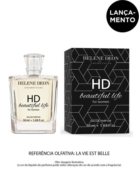 Perfume HD Beautiful Life For Women Eau de Parfum Helene Deon 50ml