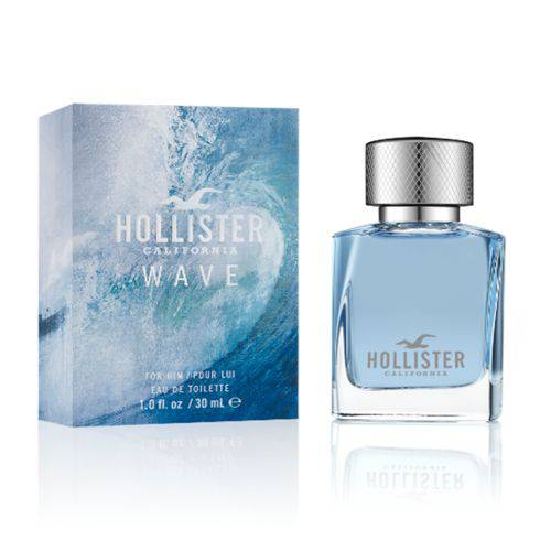 Perfume Hollister Wave For Him EDT 30Ml Masculino