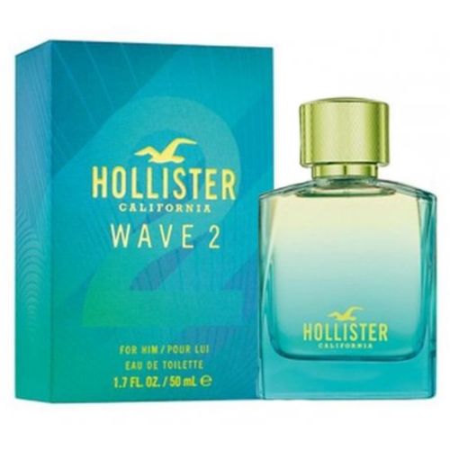 Perfume Hollister Wave 2 For Him Edt 50ml - Masculino