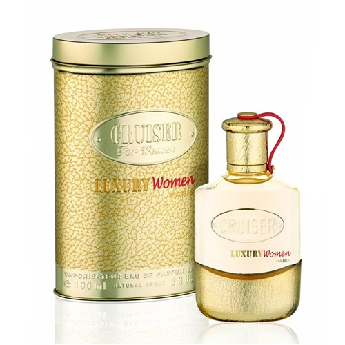 Perfume Importado Cruiser Luxury Woman Lomani 100ml EDP Dourado