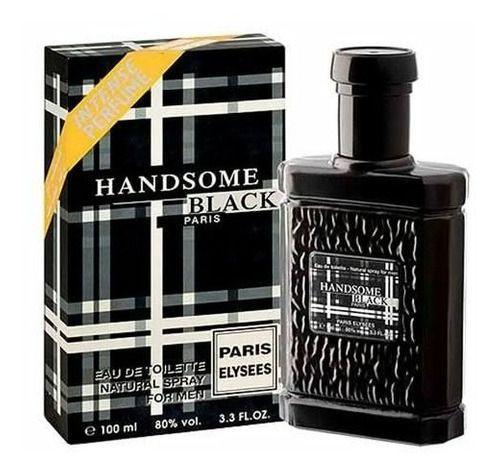 Perfume Importado Handsome Black 100ml Edt Paris Elysees Mas