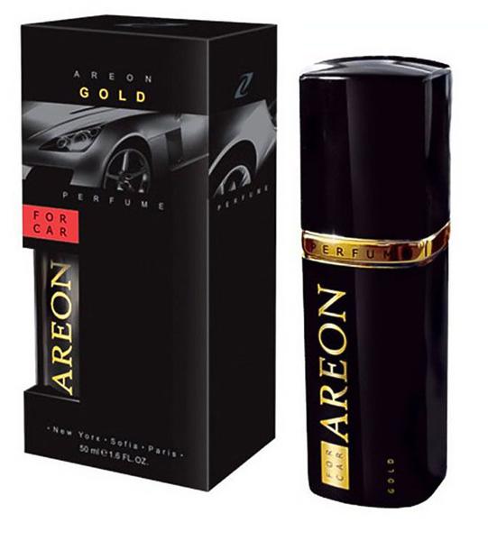 Perfume Importado para Carros "AREON FOR CAR GOLD" 50ml