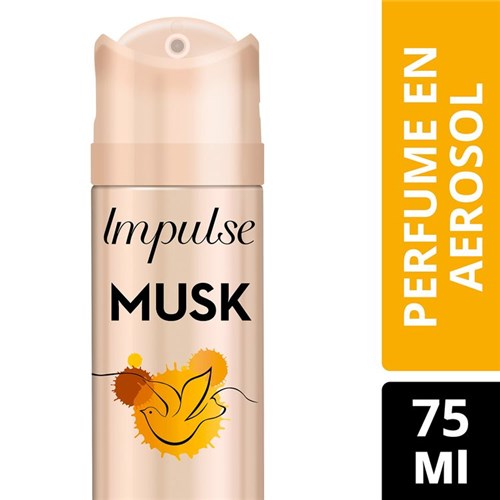 Perfume Impulse Aerosol Musk 75 Ml