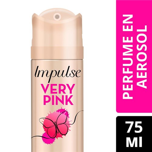 Perfume Impulse Aerosol Very Pink 75 Ml
