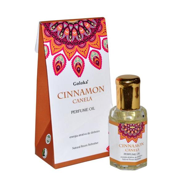 Perfume Indiano Goloka Canela (10ml)