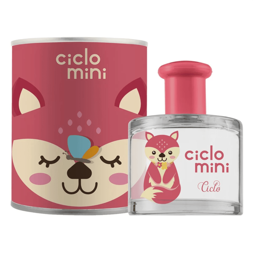 Perfume Infantil Agua de Colônia Mini Raposete 100Ml Ciclo Mini Baby (Novo)