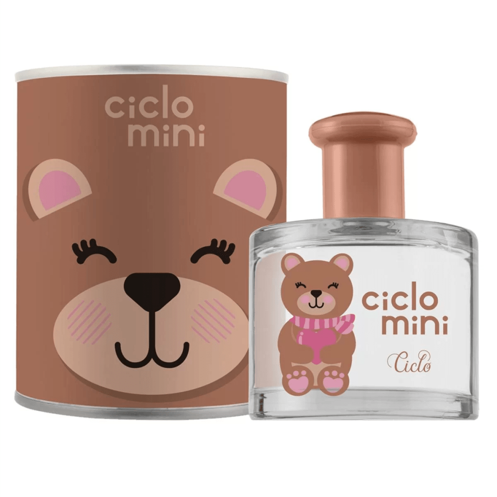 Perfume Infantil Agua de Colônia Mini Ursolina 100Ml Ciclo Mini Baby (Novo)
