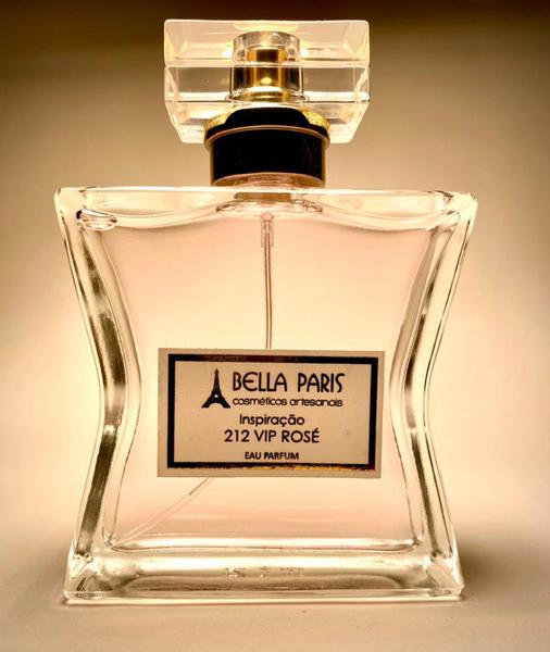 Perfume Inspiração 212 VIP ROSÉ Bella Paris 100ml