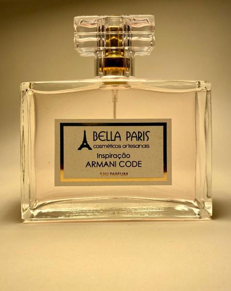 Perfume Inspiração Armani Code Feminino Bella Paris 100ml
