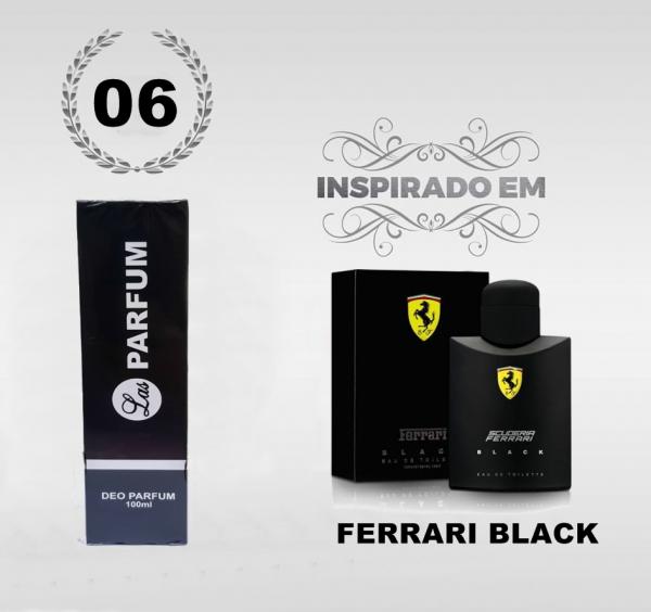 Perfume Inspirado no Ferrari Black 100ml - Las Parfum