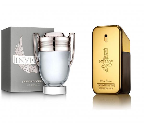Perfume Invictus Edt 50ml + One Million 50ml - Paco Rabanne