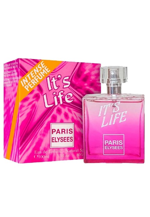 Perfume It's Life Feminino EDT 100ml Paris Elysees