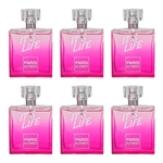 Perfume Its Life Paris Elysees 100ml Edt CX com 6 unidades Atacado