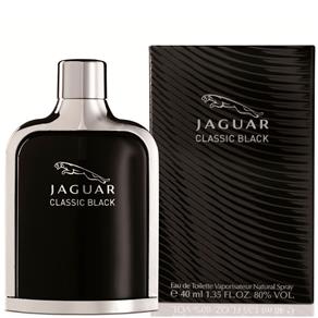 Perfume Jaguar Classic Black Masculino Eau de Toilette 40Ml