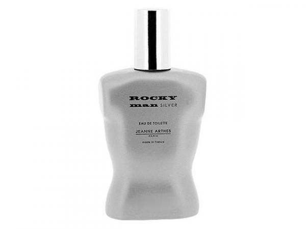 Perfume Jeanne Arthes Rocky Man Silver - Eau de Toilette 100ml