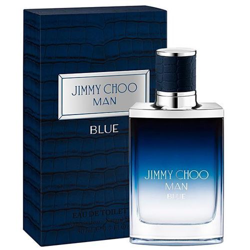 Perfume Jimmy Choo Man Blue Eau de Toilette Masculino 50 Ml