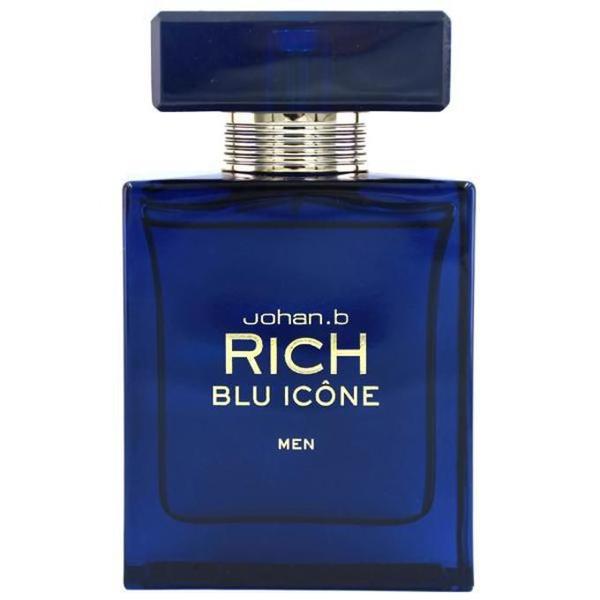 Perfume Johan.b Rich Blu Icone Eau de Toilette Masculino 90ML - Johan. B