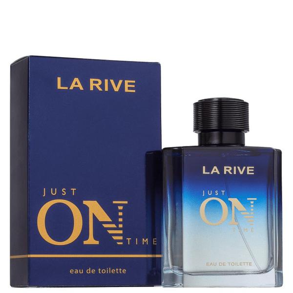 Perfume Just On Time Eau de Toilette 100ml - La Rive Masculino