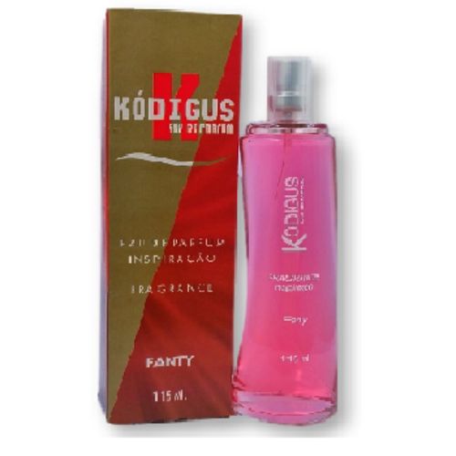 Perfume Kódigus Fanty Intenso Feminino Alta Fixação 115 Ml