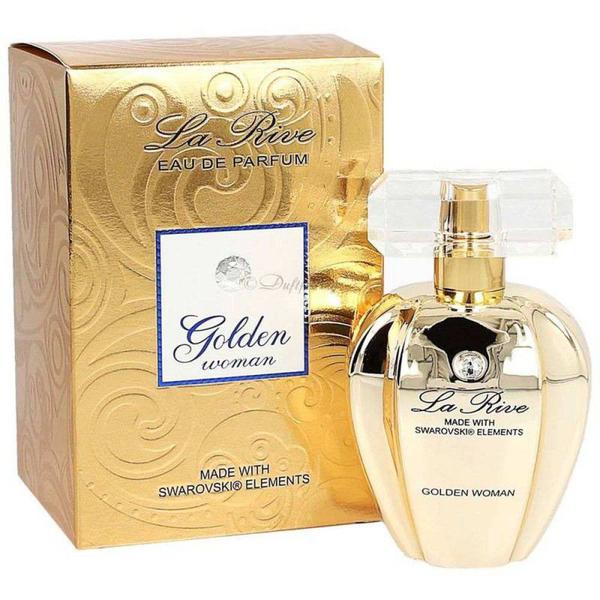 Perfume La Rive Swarovski Golden Woman Feminino Eau de Parfum 75ml