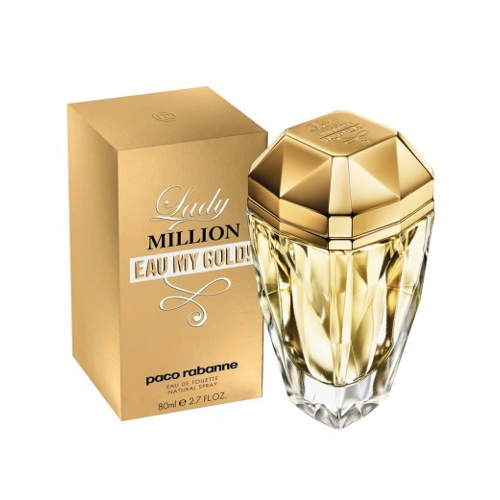 Perfume Lady Million Eau My Gold EDT Feminino Paco Rabanne 80ml