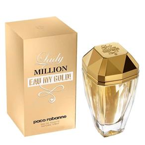 Perfume Lady Million Eau My Gold Paco Rabanne Eau de Toilette Feminino 50 Ml