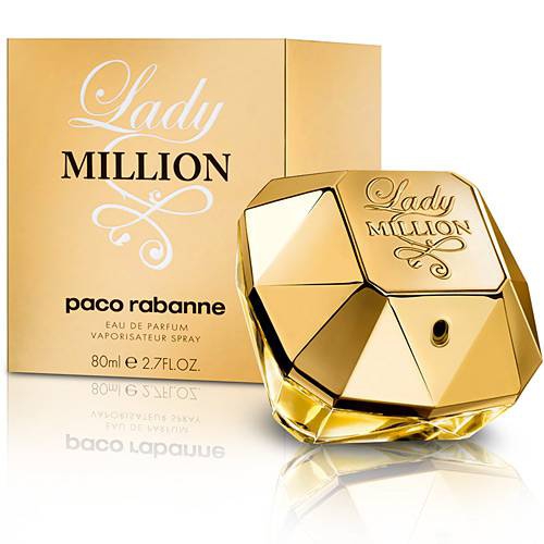 Perfume Lady Million Feminino Eau de Parfum 50ml - Paco Rabanne - Outros