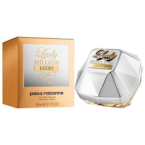 Perfume Lady Million Lucky Eau de Parfum 80ML +Batom Brinde - Paco Rabanne