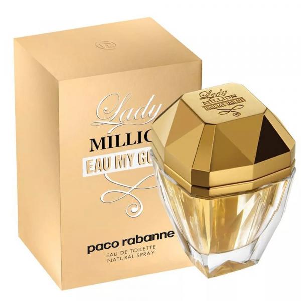 Perfume Lady Million My Gold Feminino Eau de Toilette 50ml - Paco Rabanne