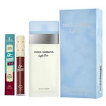 Perfume Light Blue D&G Com Batom Latika Lip Matte N° 22