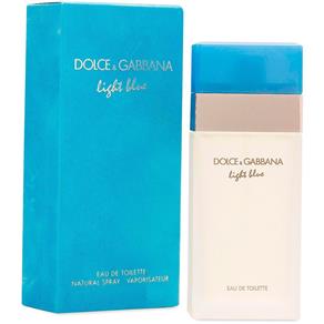 Perfume Light Blue Dolce Gabbana Eau de Toilette Feminino - 100ml