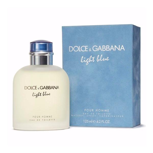 Perfume Light Blue Pour Homme Dolce Gabbana Edt 125ml