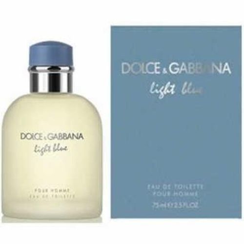 Perfume Light Blue Pour Homme Eau de Toilette Masculino 75ml - D&G