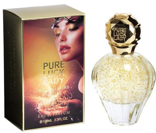 Perfume Linn Young Pure Luck Lady Golden Luxury EDP F 100ML