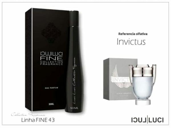Perfume Luci Luci M43 Inspiração INVICTUS 50ml
