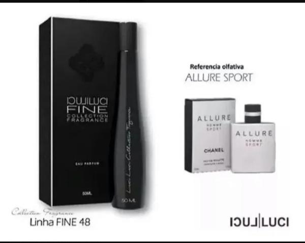 Perfume Luci Luci M48 Inspiração Allure Homme Sport 50 Ml