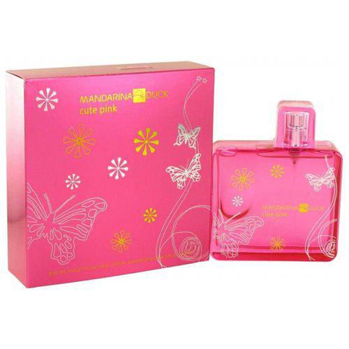 Perfume Mandarina Duck Cute Pink Eau de Toilette Feminino 100ml