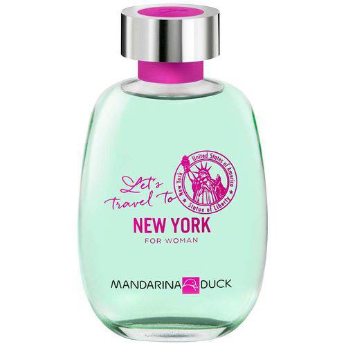 Perfume Mandarina Duck Let's Travel To New York For Woman Eau de Toilette Feminino 100ml