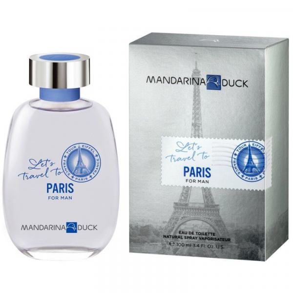 Perfume Mandarina Duck Lets Travel To Paris EDT 100ML - Masculino