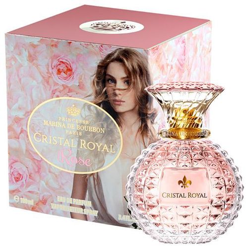 Perfume Marina de Bourbon Cristal Royal Rose Eau de Parfum Feminino 100 Ml