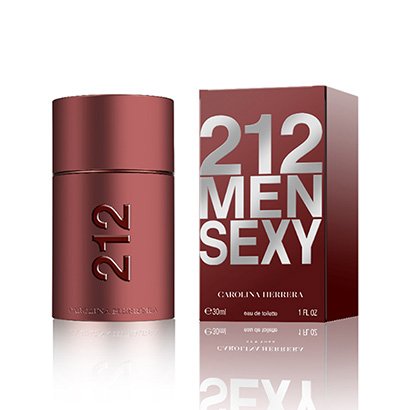 Perfume Masculino 212 Sexy Men Carolina Herrera Eau de Toilette 30ml