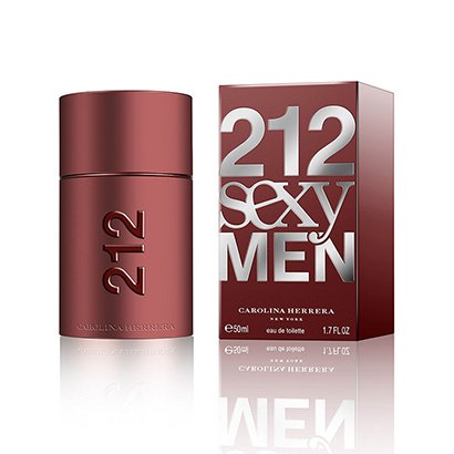 Perfume Masculino 212 Sexy Men Carolina Herrera Eau de Toilette 50ml