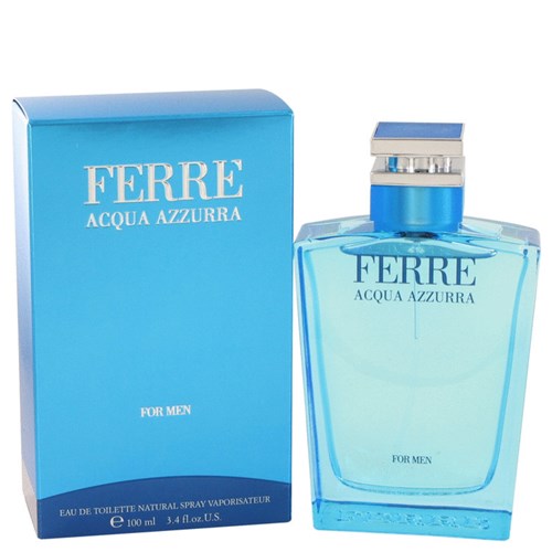 Perfume Masculino Acqua Azzurra Gianfranco Ferre 100 Ml Eau de Toilette