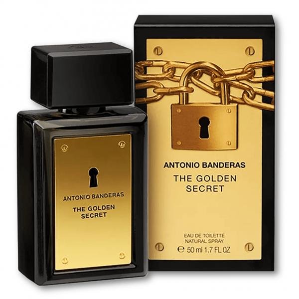 Perfume Masculino Antônio Bandeiras The Golden Secrets - Original - Antonio Banderas