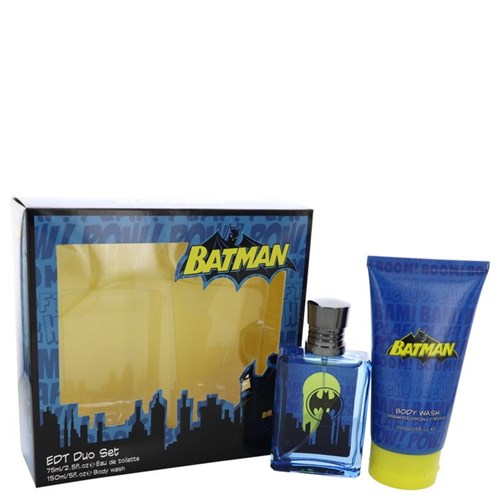 Perfume Masculino Batman Cx. Presente Marmol & Son 75 Ml Eau de Toilette + 50 Ml Shampoo Corporal