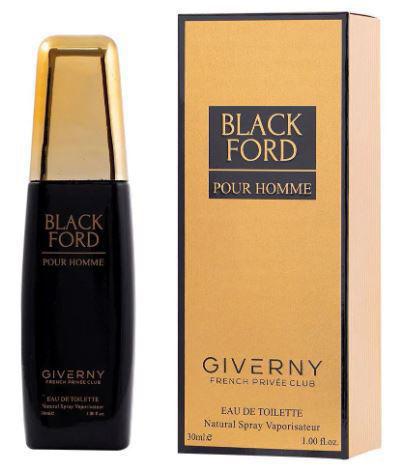 Perfume Masculino black ford importado 30ml Giverny