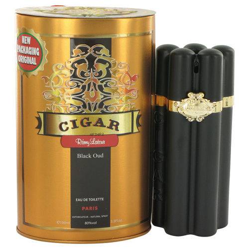 Perfume Masculino Cigar Black Oud Remy Latour 100 Ml Eau de Toilette