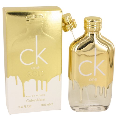 Perfume Masculino Ck One Gold (Unisex) Calvin Klein 100 Ml Eau de Toilette