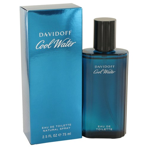 Perfume Masculino Cool Water Davidoff 75 Ml Eau de Toilette